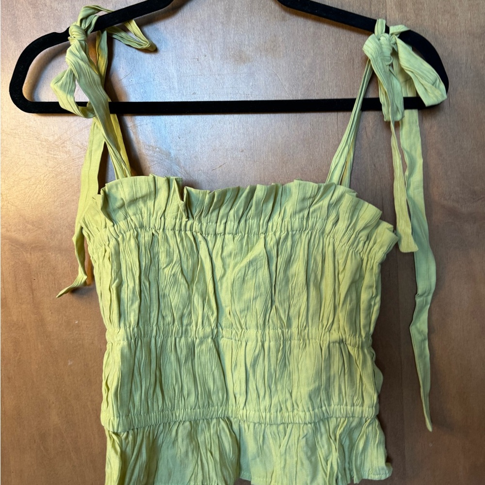Green Tie Tank
